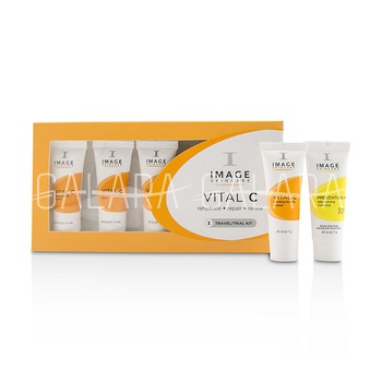 IMAGE Vital C Trial Kit: 1x Cleanser, 1x Serum, 1x Repair Cream, 1x Enzyme Masque, 1x Moisturizer SPF 30